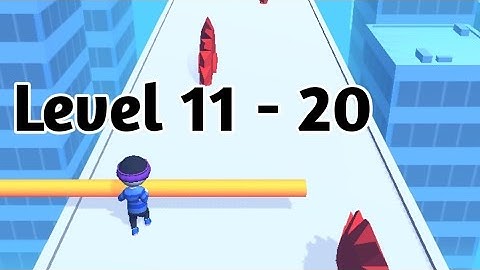 Roof rail level 11 - 20 Gameplay Walkthrough part 2