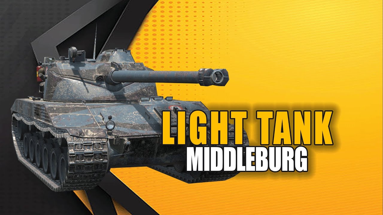 🏷️How to effectively play a light tank on Middleburg | Blitzstars