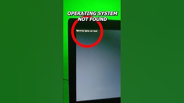 Laptop tiba-tiba layar hitam dan muncul tulisan operating system not found? atasi dengan BIOS