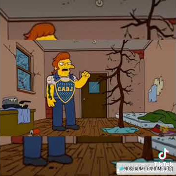 Los simpson Versión Futbol Argentino/ Boca Eliminado