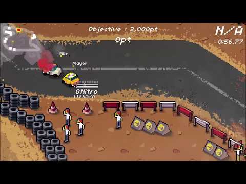 Super Pixel Racers (PS4) gameplay
