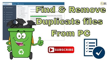 How To Delete Duplicate Files From PC in One Click