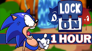 LOCK ON - FNF 1 HOUR Perfect Loop (Sonic VS Knuckles I Sonic 3 & Knuckles Tails FNF Mod)