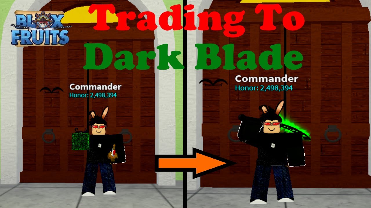 Dark Blade Game Pass, Trade Roblox Blox Fruits Items