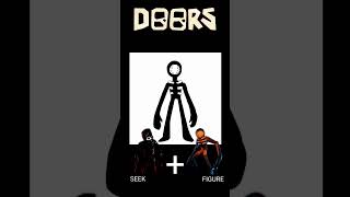 DOORS | Seek + Figure | Fusion #cartoon #animation #doors #roblox #doorsroblox