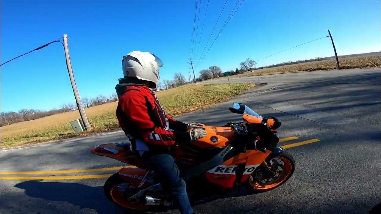 First time riding 1000cc crotch rocket!!! YouTube