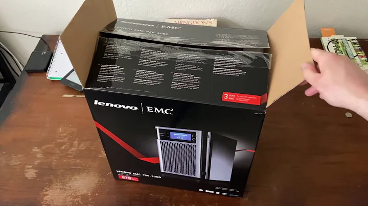 Lenovo PX6-300D NAS Unboxing & Setup