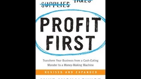 Profit First Full Complete Audiobook Mike Michalowicz