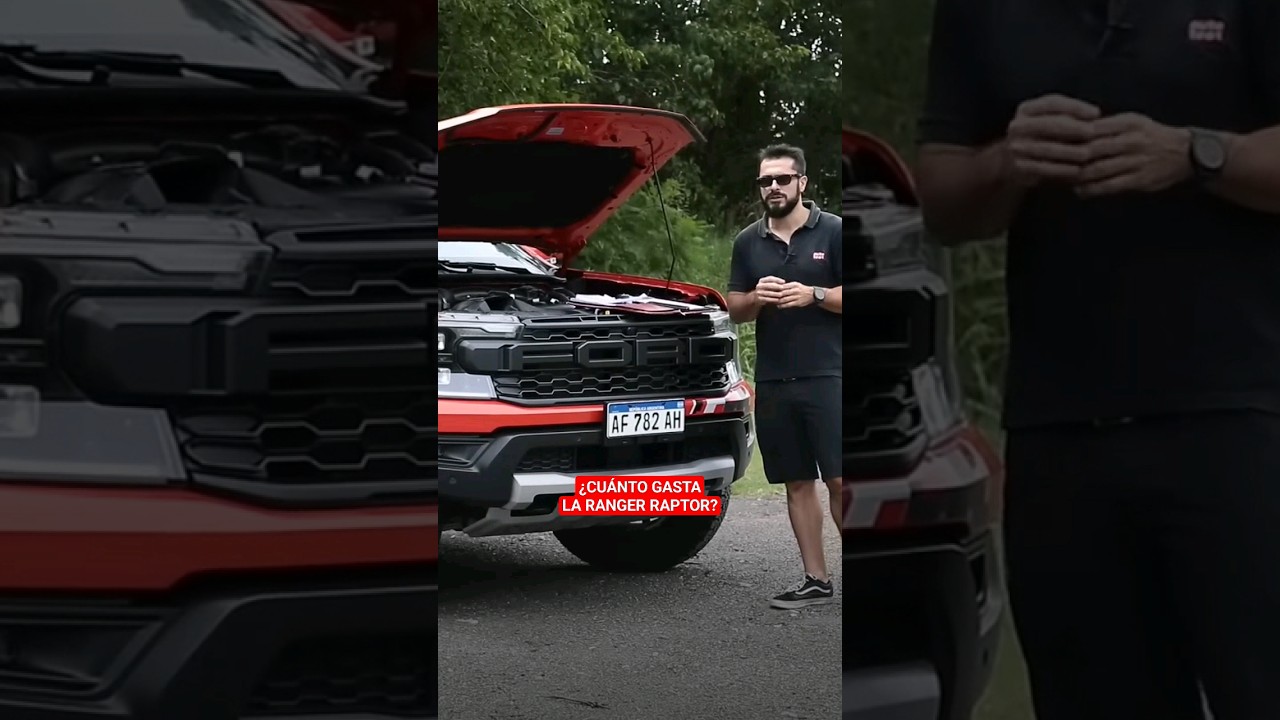 Consumo de combustible de la FORD RANGER RAPTOR 😱⛽️