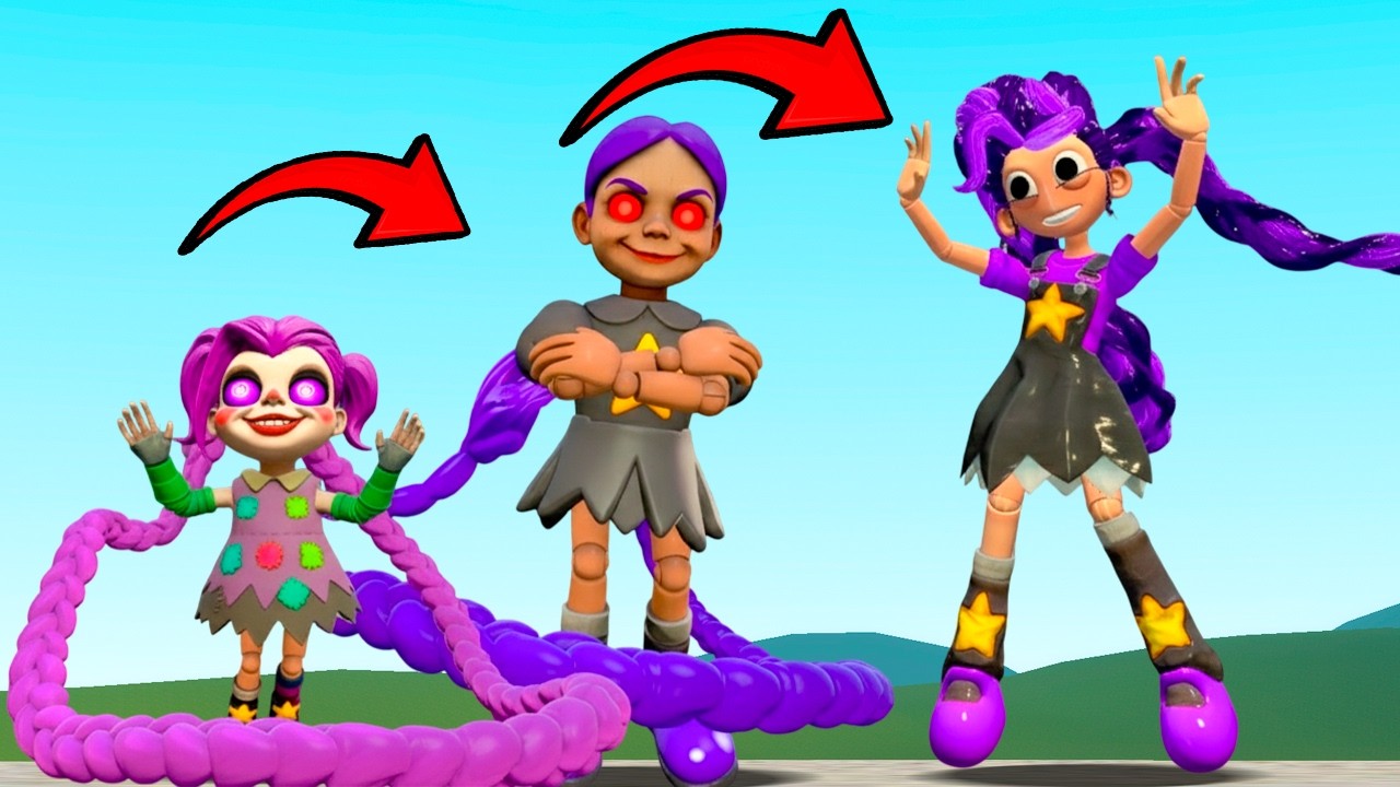 NEW EVOLUTION OF LILY LOVEBRAIDS POPPY PLAYTIME CHAPTER 5 In Garry's Mod!