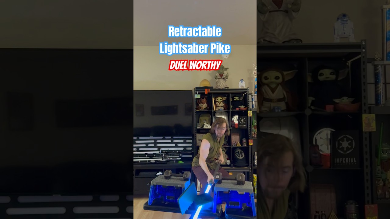 Duel Worthy Retractable Lightsaber Pike 