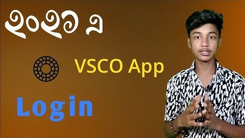 VSCO app login problem slove.