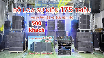 Quá đẹp và hiệu quả với cấu hình array DB acoustic 175tr . DVH Audio 036 355 3277