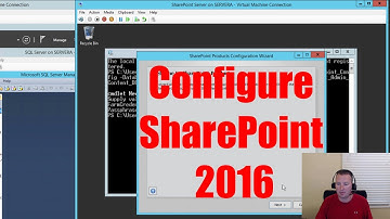 Configure SharePoint Server 2016 on-prem - Video 6