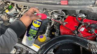 Clean Car & Bike Electrical Parts & Components With WD40 Contact Cleaner