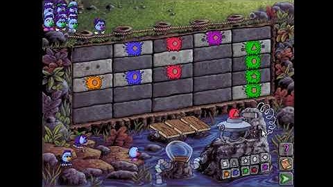 Zoombinis - Mudball Wall (Not so Easy) Algorithmic solution