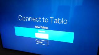 Tablo DVR to Smart TV Connection