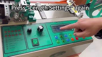 Simple Zipper Cutting Machine PM-093 #chinafactory #zippermakingmachine #zipper