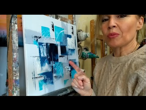 Vidéo: Comment Utiliser Le Dessin Abstrait Dans Une Peinture, Par Greg Albert