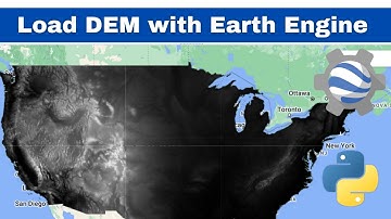 GEE Tutorial: Mapping DEM (Elevation) Data with Earth Engine Python and Colab