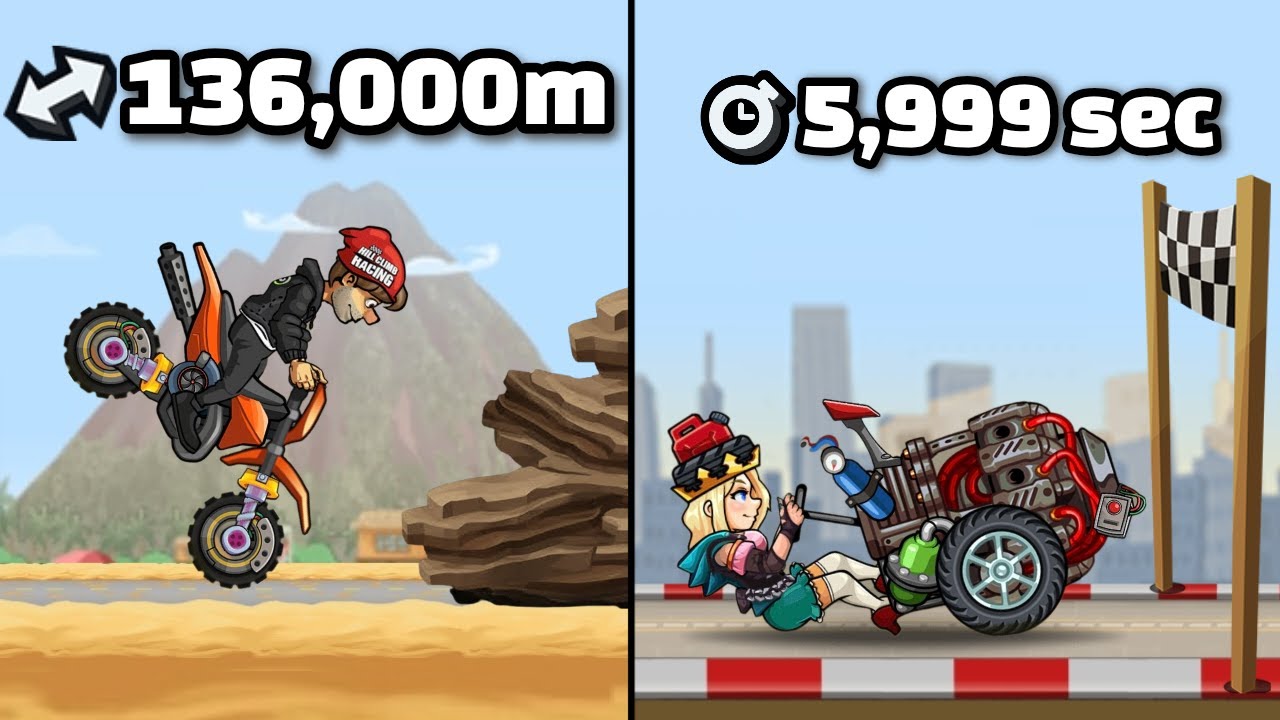 Hill Climb Racing 2 — все мировые рекорды [июнь 2025 г.]