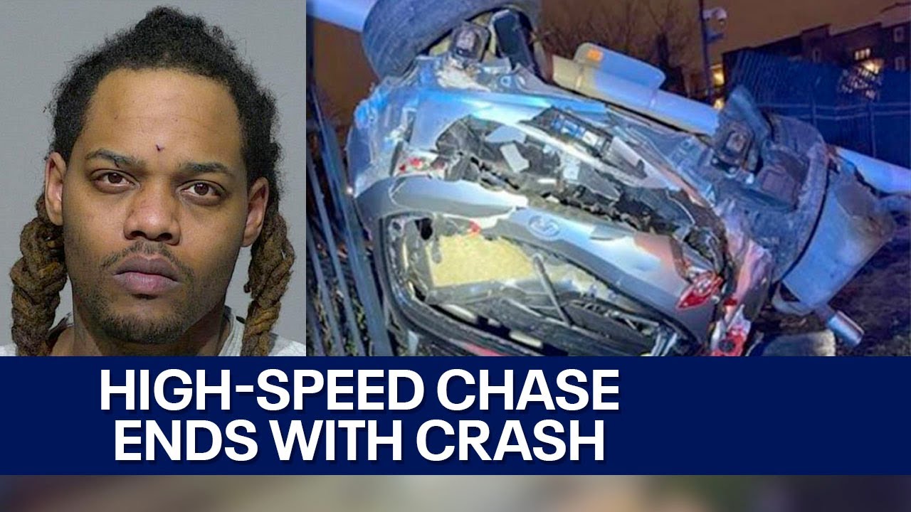 Police chase tops 110 mph, ends with Milwaukee crash | FOX6 News ...