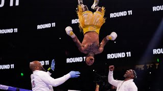 Gervonta Davis BACKFLIP Off The Ropes After KO!