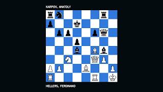 Vienna Gambit Hellers, Ferdinand 2525 vs Karpov, Anatoly 2730