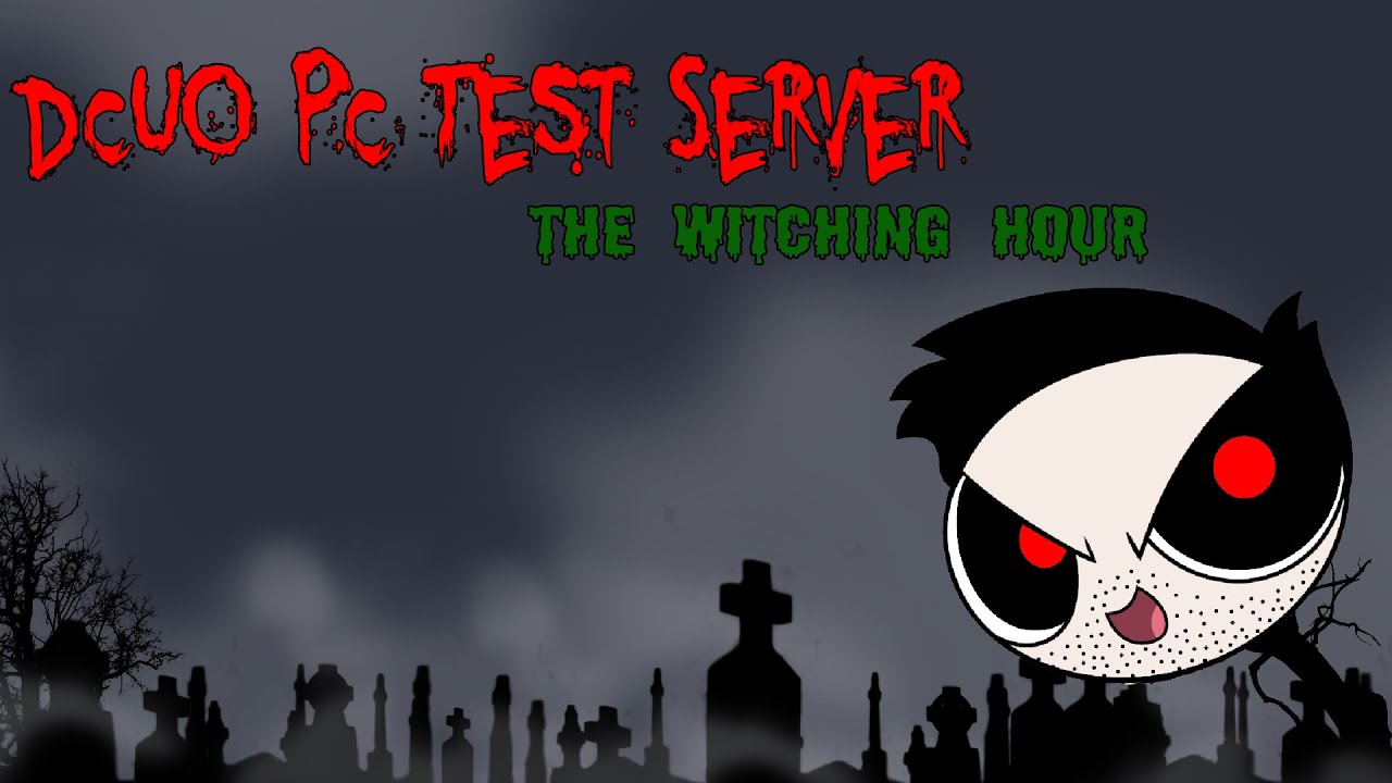 DCUO PC Test Server: Witching Hour 2016