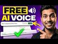 Best Free AI Voice Generator 🔥 | Voice Cloning + Text To Speech (TTS) Tool Review