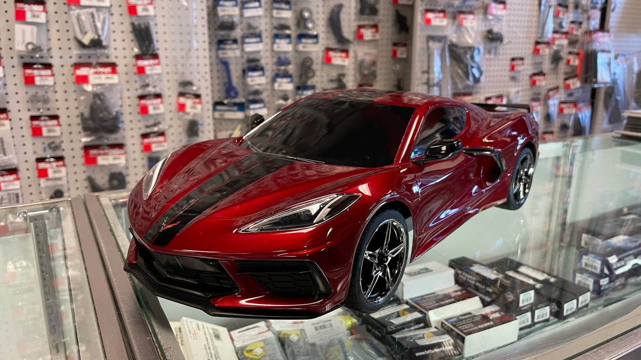 Traxxas 4Tec 3.0 Corvette C8 Unboxing - YouTube