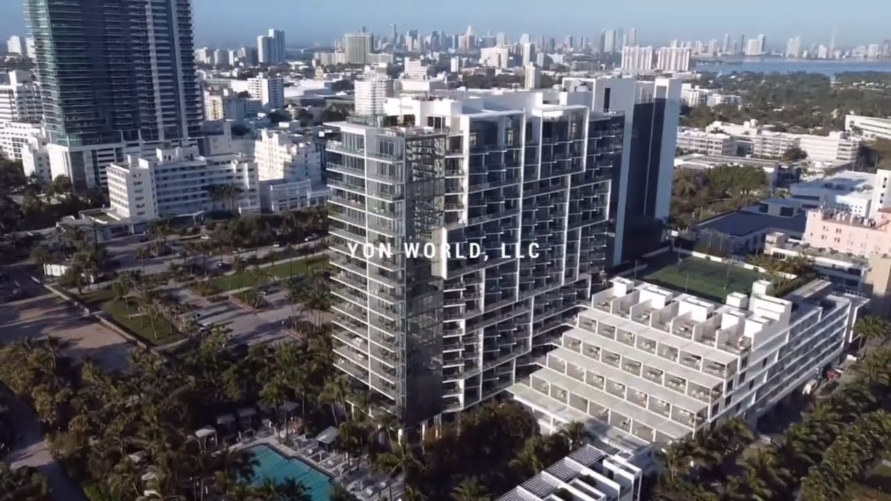 Miami 4K Drone • Mid Beach to Ocean Drive 🚁🌊 • Cinematic Drone Shots • Yon World