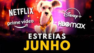 Lançamentos de JUNHO na Netflix, Prime Video, HBO Max, Disney e Outros Streamings! + Cinemas 2026