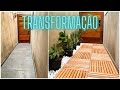Transformando Corredor com Deck de Madeira