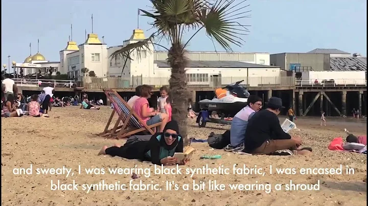 Samantha Rea road-tests a Burkini in Brexit-on-Sea