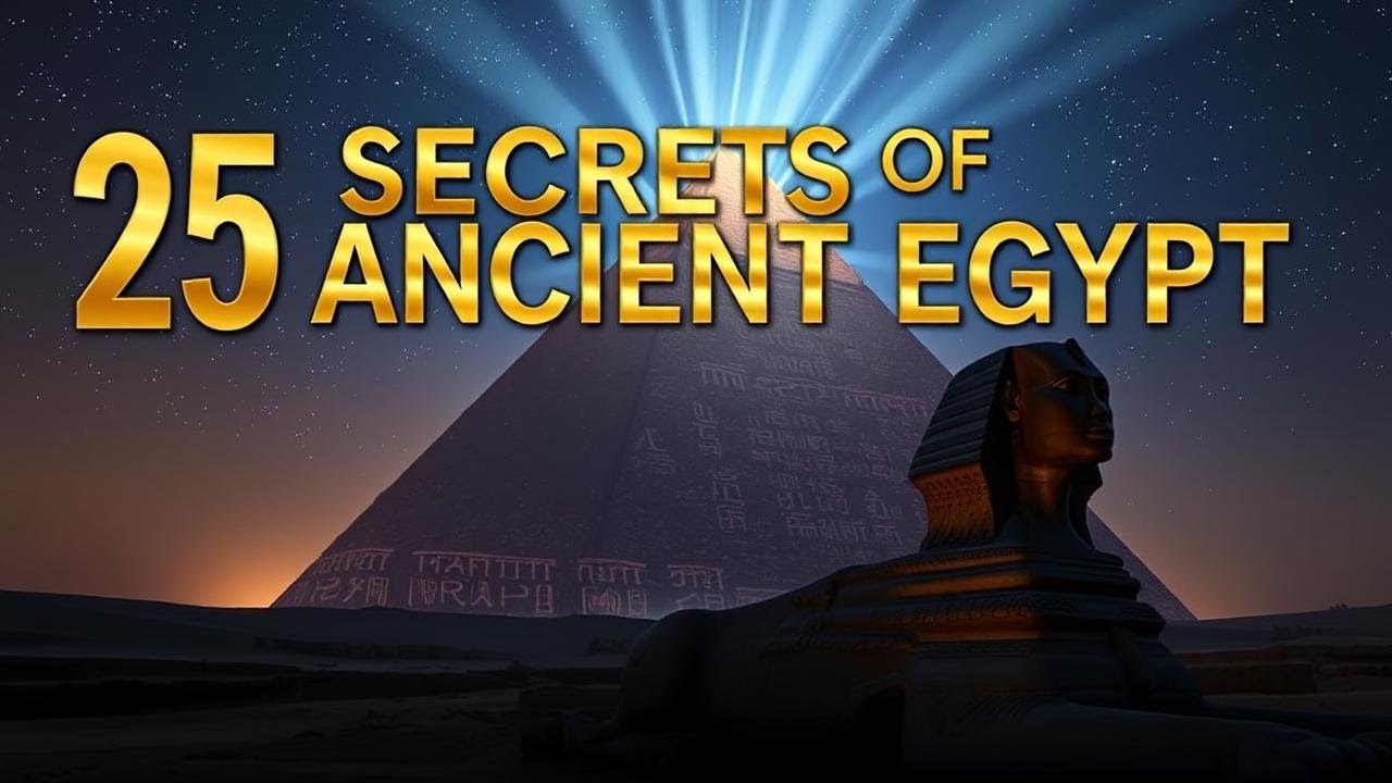 25 SECRETS OF ANCIENT EGYPT You NEVER Learned in School - YouTube