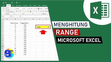 Cara Menghitung RANGE di Excel | Belajar Statistik Excel