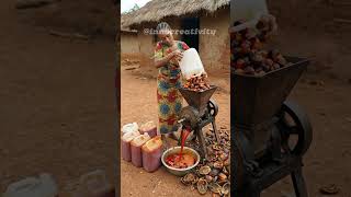 Fresh palm oil#viral #foryou #foodprocessing #fyp