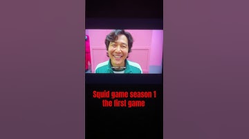 Squid game season one, the first game of red light green light #saebyeok #dpdogday #squid game ￼￼