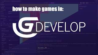How to make your first game in Gdevelop