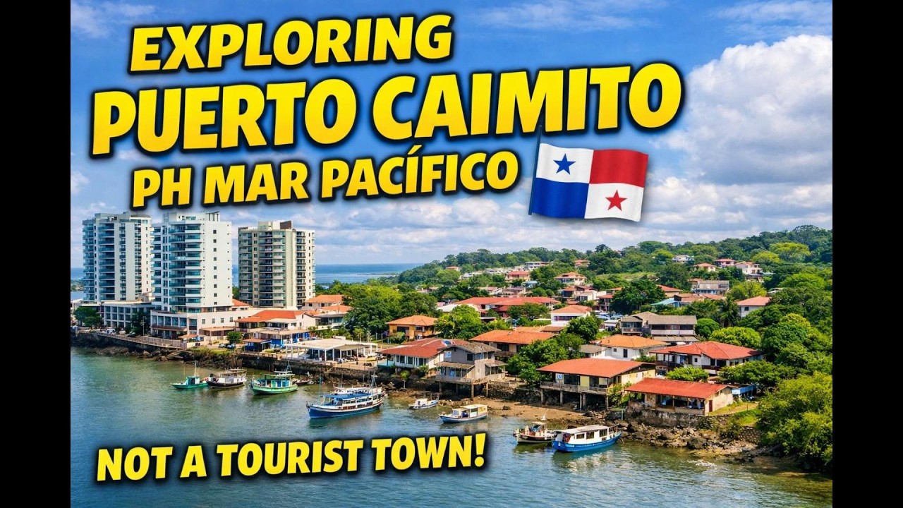 Уединенный прибрежный городок недалеко от Панама-Сити: Экскурсия по домам в Пуэрто-Каймито 🇵🇦