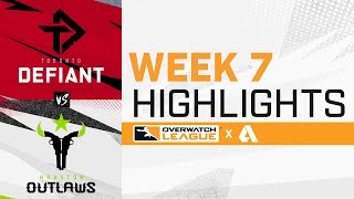 Toronto Defiant VS Houston Outlaws - Overwatch League 2021 Highlights | Week 7 Day 3