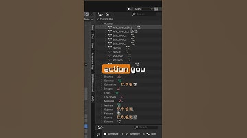 Hoe je animaties in Blender-bestanden ECHT verwijdert #shorts