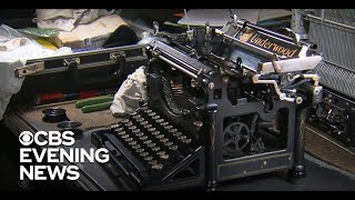 Typewriters make comeback during pandemic