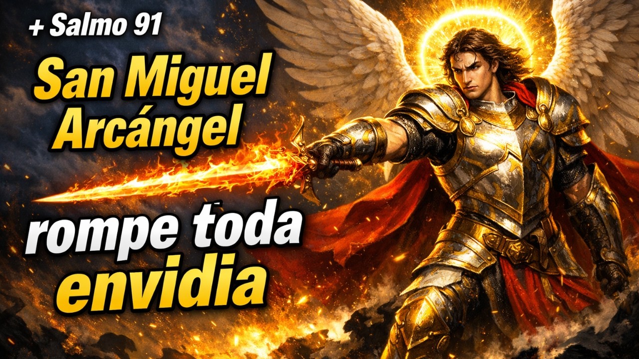 San Miguel Arcángel rompe toda envidia y traición