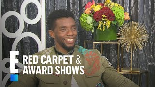 Chadwick Boseman: It's Not Hard to Love Lupita Nyong'o | E! Red Carpet & Award Shows