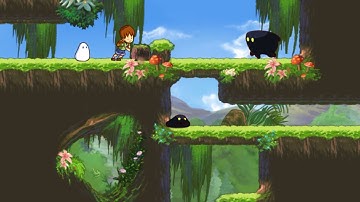 A boy and his blob PC Bonus Level 1-2, 100%, full walkthrough