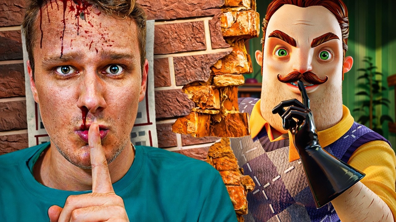 Ik Speelde HELLO NEIGHBOR Van Begin Tot Eind.. 😈