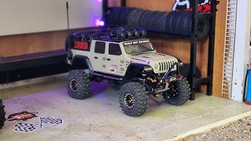 #scx24 #gladiator build over veiw w/ Injora Pro motor #axial