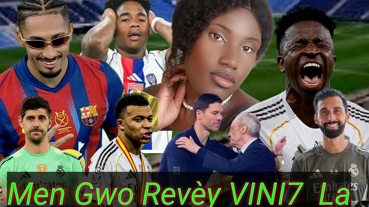 Vinicius Fè revoke Alonso ? Perez chwazi!  Brezilyen tranble lewòp.. Barça Refel Ankò?